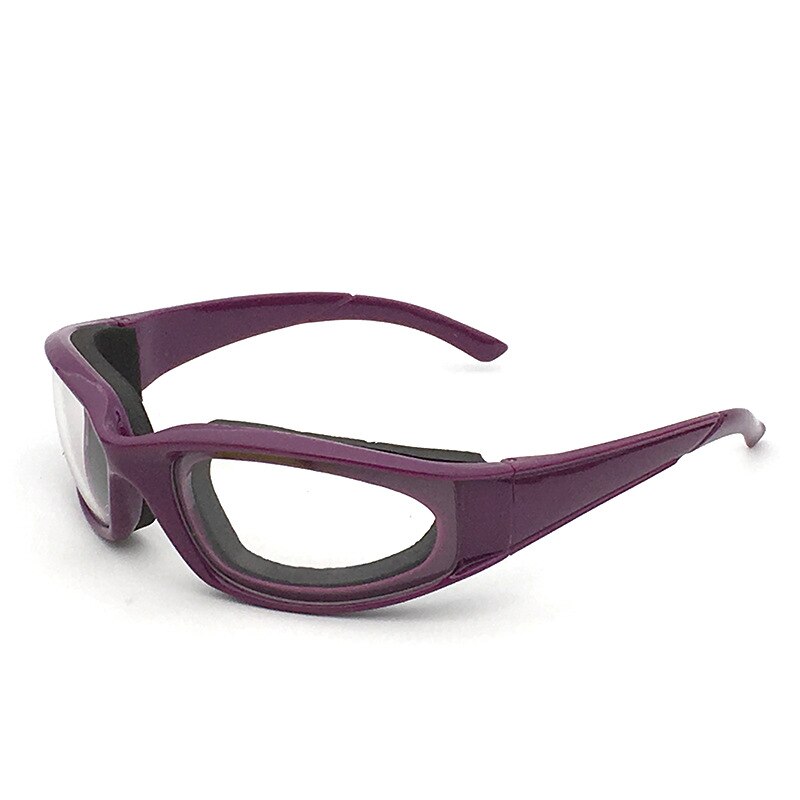 Ui Goggles Keuken Gereedschap Accessoires Kitchenaid Keukengerei Kookgerei Voor Keuken 1Pc Anti-Olie Ui Snijden Goggle: NO.4 Purple