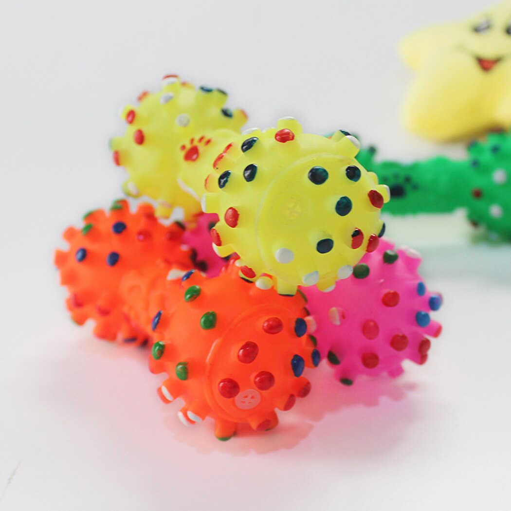 Pets Dog Toys Squeeze Squeaky Sound Funny Toy Safety Rubber For Dogs Molar Chew Toys for Dogs Accessories