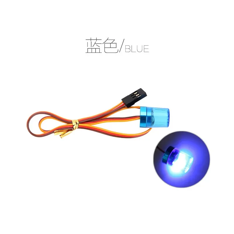 RC Auto Techniek Licht Spin Flicker Ademen Voor 1/10 RC Crawler 1/14 Tamyia Truck Dump Drift TRX4 TRX6 SCX10 Scania Actros: Blauw