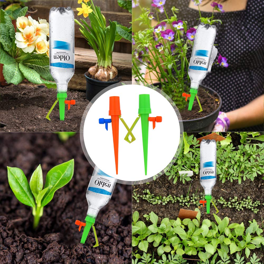 Garden Automatic Dripper Drip Irrigation System Bottle Ajustable Spike Watering Device for Indoor Outdoor Plants Flower