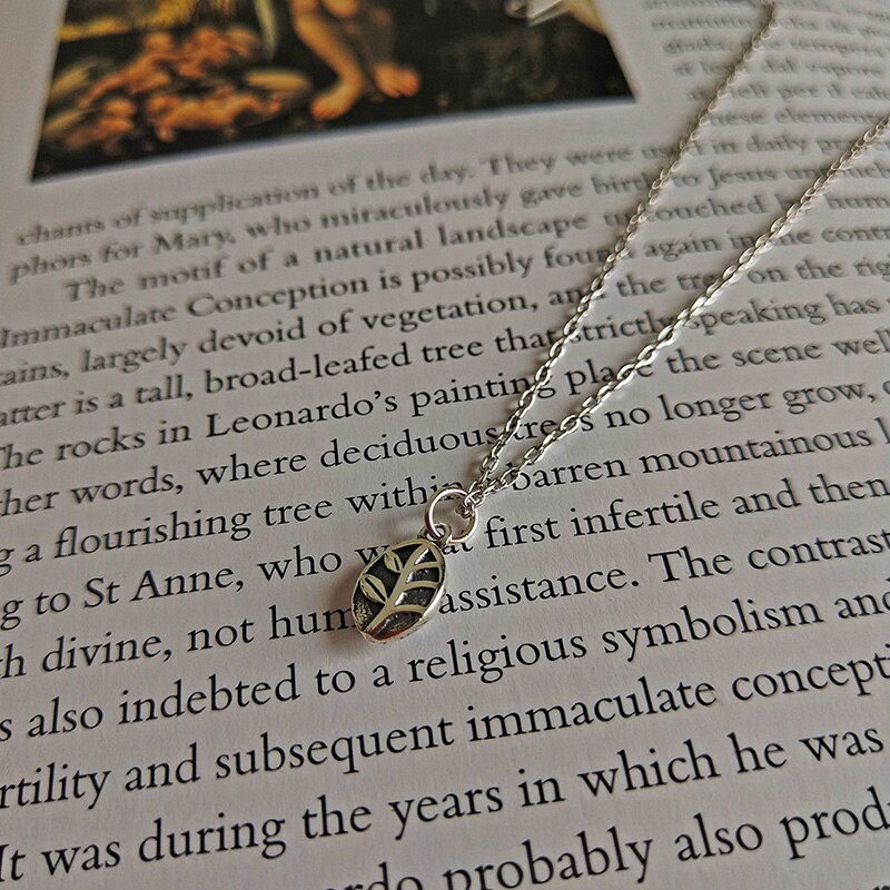 WTLTC 925 Sterlina Del Nastro ottavino Foglia Chokers Della Collana chic ottavino Ovale discoteca Moneta Collane Iniziale Pendenti E Ciondoli stratificato girocollo per Le Donne