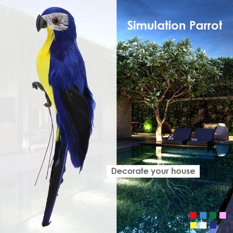 Foam Veer Kunstmatige Papegaai Imitatie Vogel Model Simulatie Dier Vogel Tuin Decoratie Diy Party Thuis Ornament