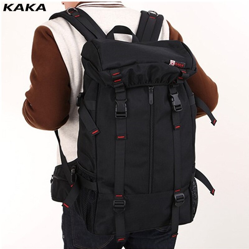 Large Capacity Backpacks Oxford Nylon Waterproof Travel Backpack Multi-purpose Rucksack Men Women Sports Luggage Bags