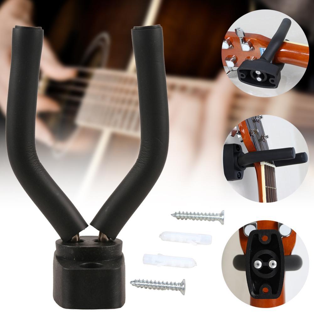 Guitar Holders Hooks Stands Hangers Wall Mount Display with Screws Fits Guitars Bass Mandolin Banjo Ukulele CSV