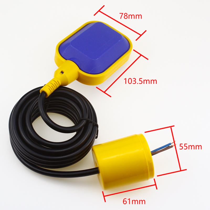 1 st  em15-2 2m 3m 4m 5m styrenhet flottörbrytare vätskebrytare vätska vattennivå flottörbrytare kontaktorgivare