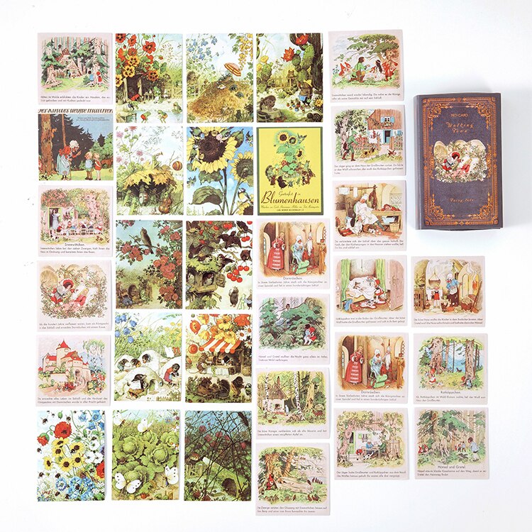 60 st retro dubbelhäftande papper tändsticksask papper retro brevpapper lösblad kontorstillbehör skolmaterial: Saga speciell