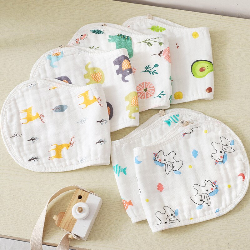 Elinfant 4 Teile/satz 6 Schichten 100% Baumwolle Musselin Multifunktionale Handtuch Spucktücher Für Neugeborenen Baby Bauch Geschmack, pflege Handtuch, Etc.
