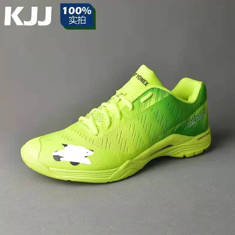 Badminton shoes model woman and man same model have stock: green