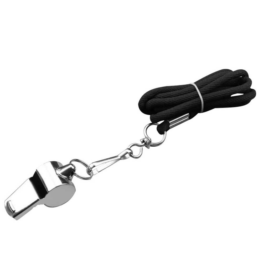 2 stück schiedsrichterpfeife, multifunktional, edelstahl, für outdoor-sport, überleben, laut, für indoor-übungen, sportdekoration