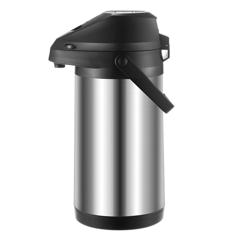 Airpot &amp; Cold Drink Dispenser, Coffee Dispenser, Stainless Steel Thermos Urn: 1.6L