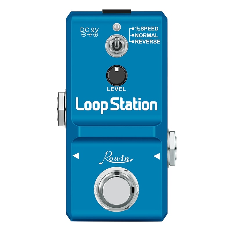 Ln -332as loop station looper gitaareffectenpedaal onbeperkte overdubs 10 minuten looping , 1/2 keer reverse