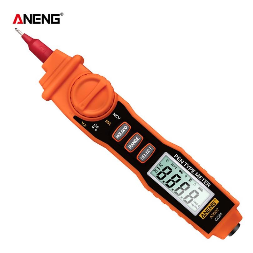 Digital Multimeter Pen Type - 6000 Counts, Measures AC/DC Voltage, Resistance, Diode, Capacitance, With Backlight & Data Hold - View #10