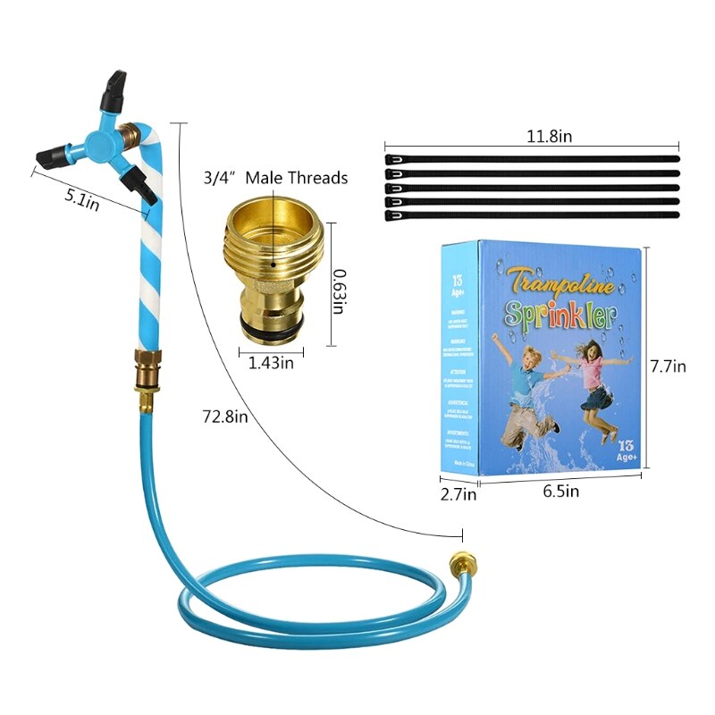 Manguera de agua Ajustable para Parque de niños y niñas, accesorios de refrigeración, juguetes para niños, N7MD