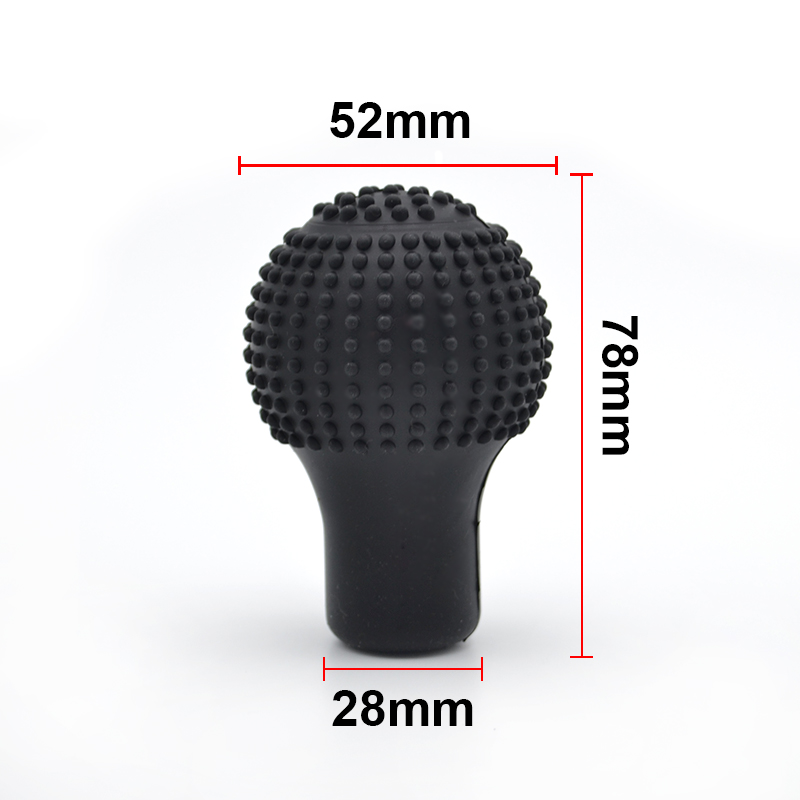 1Pc Auto Auto Ronde Siliconen Pookknop Cover Handmatige Automatische Non slip Lever Shifter Knoppen Case Protector Bump stok Jarket