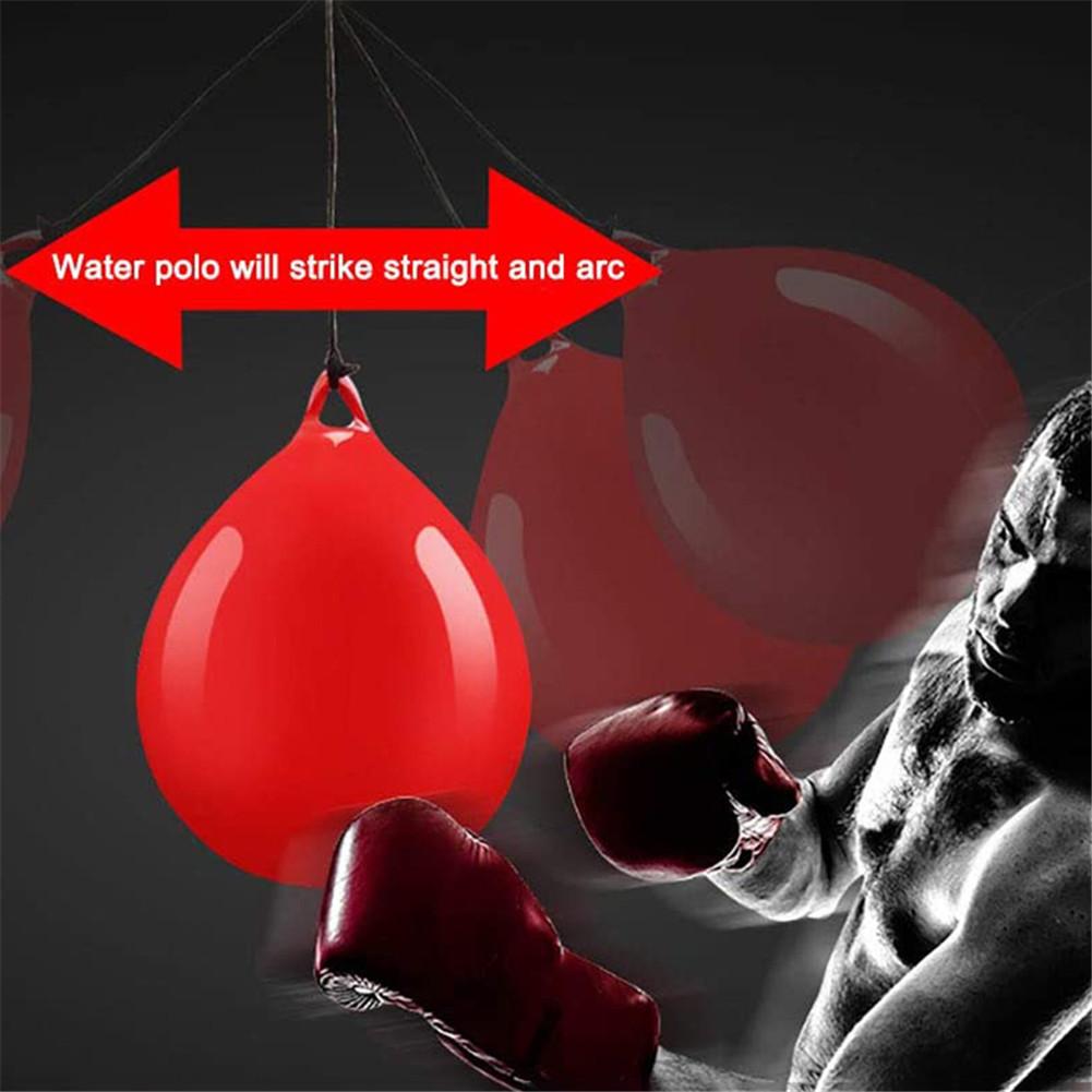 1Pcs Hanging Punching Bag Water Heavy Bag with Water Injector Hook Sling Heavy Bag Water Punching Bag for Household boxing