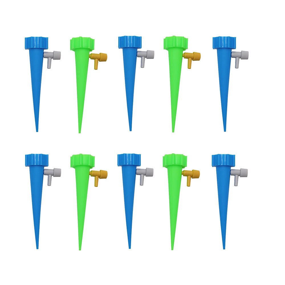 Automatisk drypp vanningssystem selvvanning pigg planter hage husholdning plante blomst justerbar automatisk vann drypper enhet: 10 stk