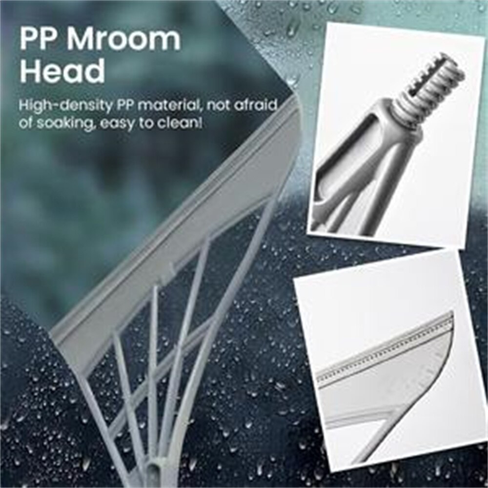 Multifunctional Hand Push Sweeper Magic Broom Floor Wiper Squeegee for Floor Cleaning Rubber Broom Floor Squeegee Sweeping Brush