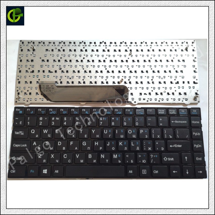 Teclado ruso para Hasee UI35 UI47 U43 UI43 HXU4 S520 Benq X41 X42 DOK-V6369Q DOK-V6369A DOK-6369A V131352AS1. negro, blanco