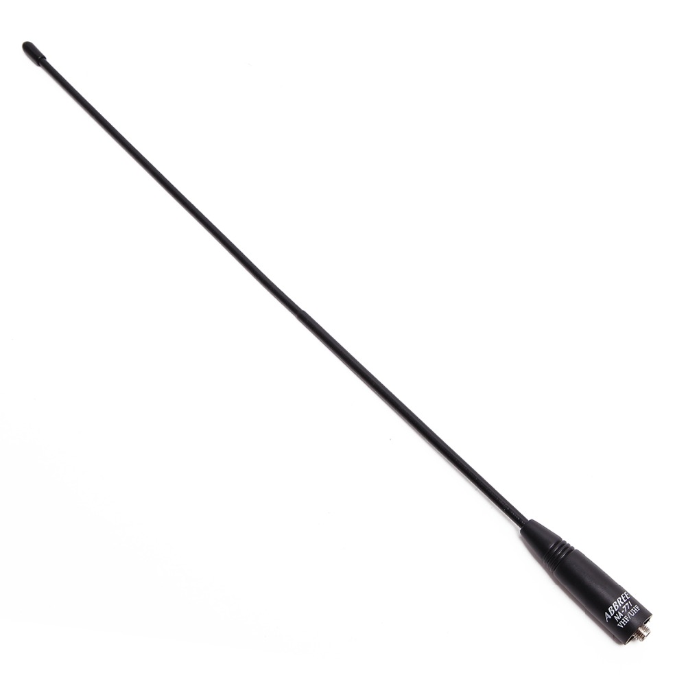 Abbree NA-771 Dual Band Walkie Talkie Antenne Vhf/Uhf Sma-Vrouwelijke Na 771 Voor Handheld Radio Baofeng UV-5R UV-82 BF-888S Ham Radio