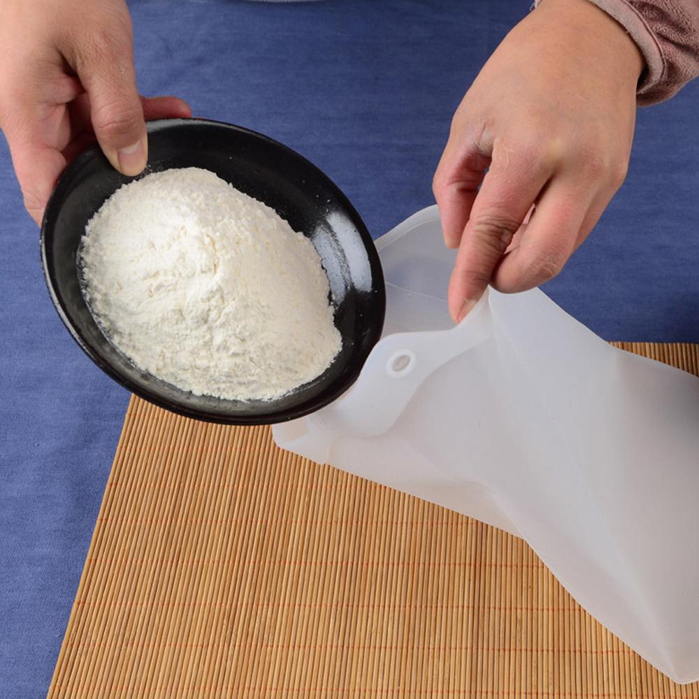 Silicone Kneading Dough Bag Preservation Flour-mixing Bag Soft Magical Knead Dough Blender Set Kitchen Gadget Accessories