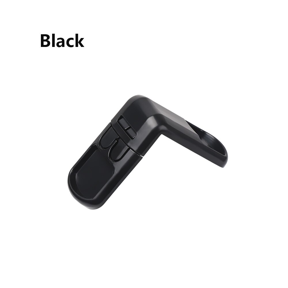 1PC Baby Rechten Winkel Kunststoff Sicherheit Sperren Doppel schnappen Anti-öffnung Multi-funktion Schutz Schrank Schubladen Tür schlösser: Schwarz