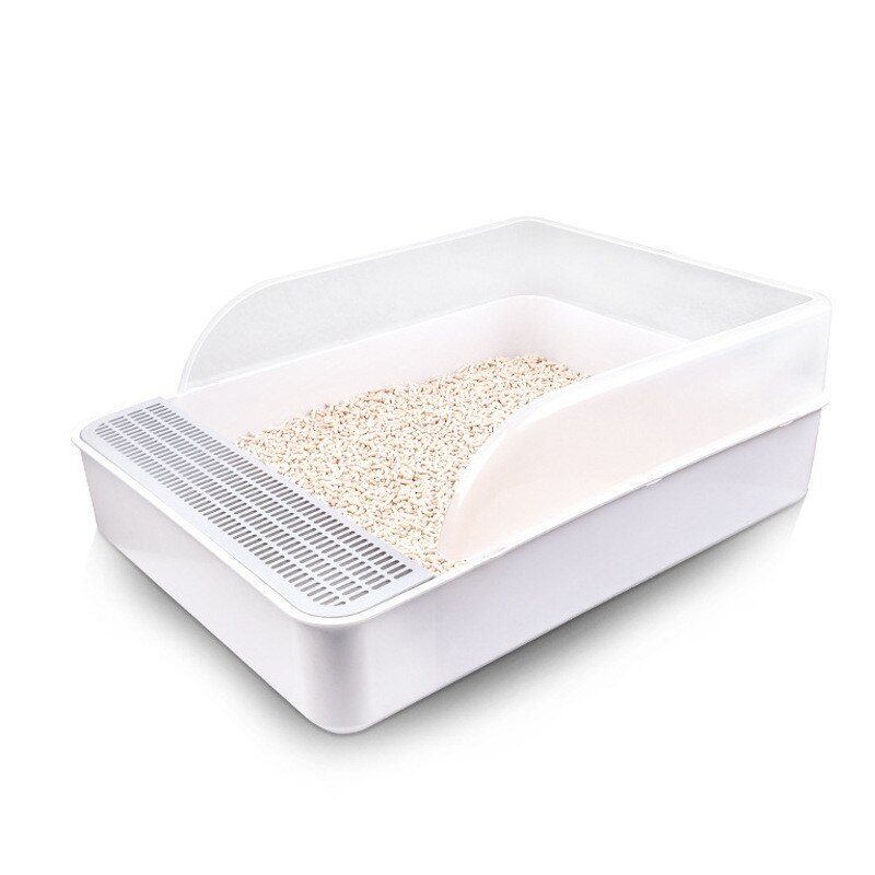 Kattenvoer en traktaties containers set met schep voor katten of honden -strakke houten deksels - gecoat koolstofstaal - opbergbusblikken - kat-zwart