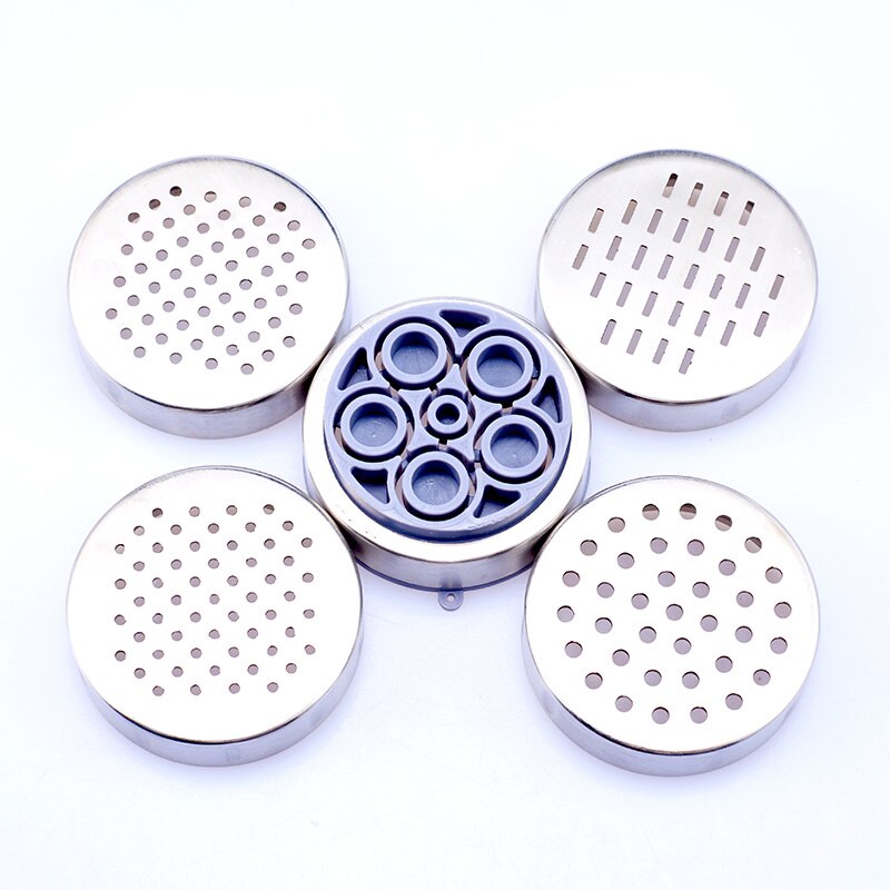 Manual Noodle Maker Press Pasta Machine Crank Cutter Fruits Juicer Cookware With 5 Pressing Moulds Making Spaghetti Kitchenware