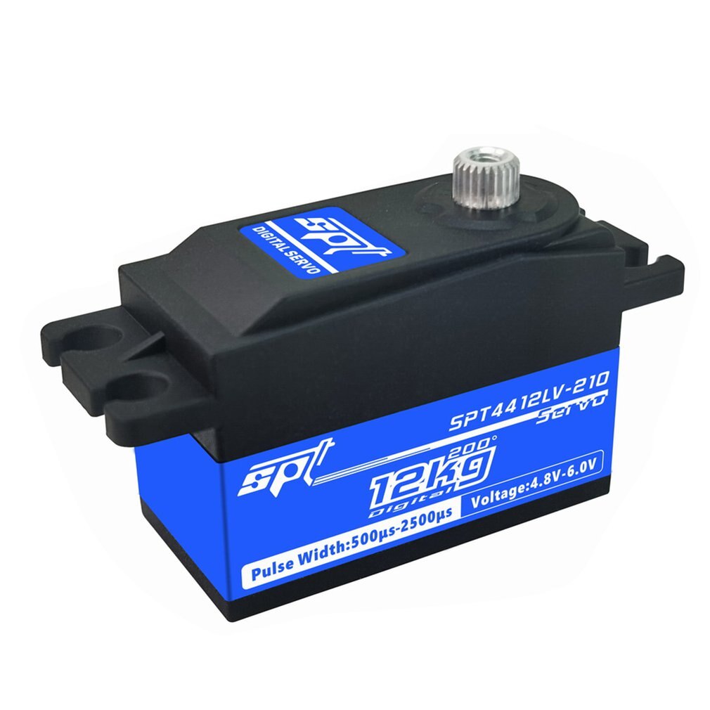Spt 4412lv kort kropp rc bil / robotikk digital servo høyhastighets metall utstyr digital servo til rc bil: Spt 4412lv-210
