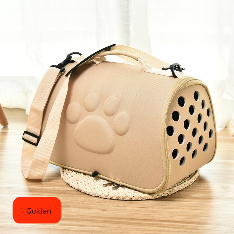 EVA Honden Kat Opvouwbare Pet Carrier Cage Inklapbare Puppy Krat Handtas Draagtassen Huisdieren Levert Vervoer Chien Accessoires