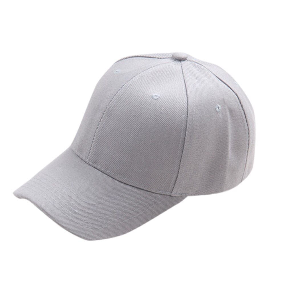 25# Outdoor Sport Hat Summer Hat Cap Children Teenagers Hat Show Solid Kids Hat Boys Girls Snapback Hats Caps Шапка Зимняя: Gray 