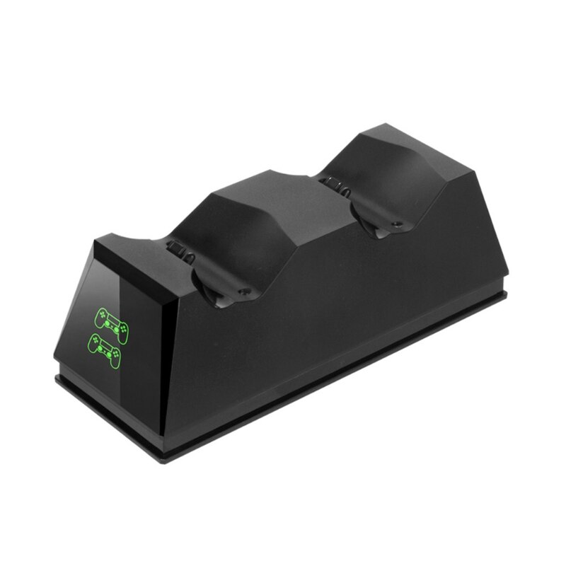 Cargador PS4 Estación De Carga USB Dual con indicadores LED cargador para mando a distancia: Default Title