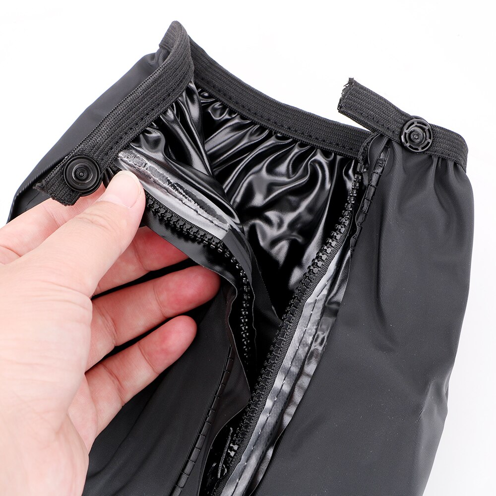 LEEPEE – protège-chaussures unisexe pour moto, Scooter, vélo, protection anti-pluie, réutilisable, antidérapant, 1 paire