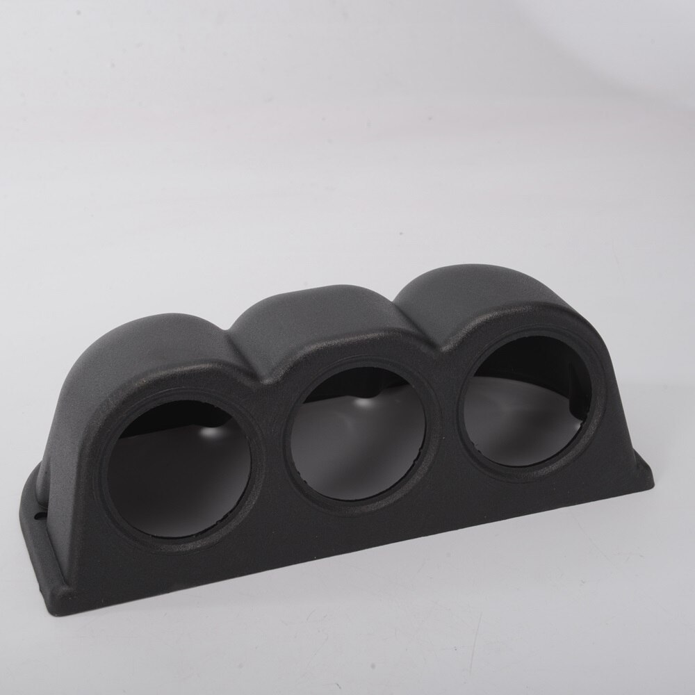 Universal Car Black 2&quot; 52mm 3 Triple Hole Dash Gauge Pod Mount Holder ABS For BMW MINI COOPER S JCW W11 R52 EP-CV52-3