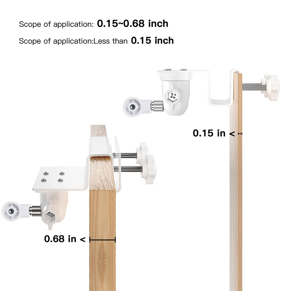 Weatherproof Gutter Mount BEAMS LED Light Adapter Compatible with Mr. Beams LED & Next Generation LED Spotlight Netbright