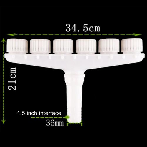 Sprinkler Head Water Atomizing Rotating Lawn Sprinkler Head Agricultural Watering Nozzle Pump Garden Accessories: 6