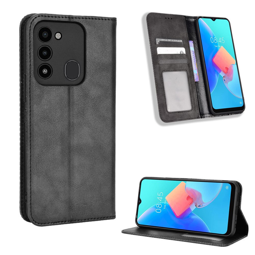 For Tecno Spark Go 2022 Case Luxury Flip PU Leather Wallet Magnetic Adsorption Case For Tecno Spark 8C Phone Bags
