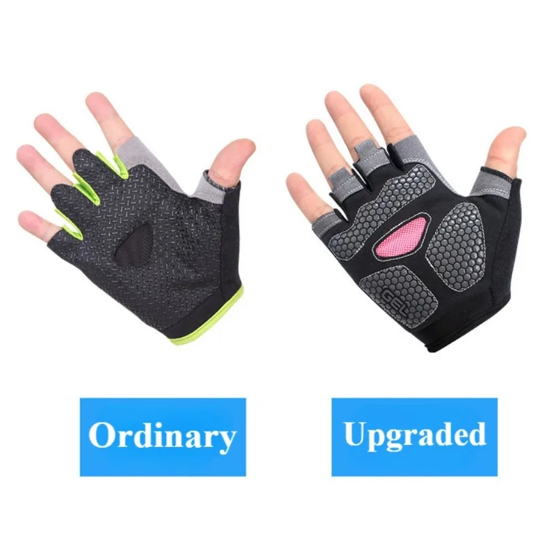 Boxhandschuhe für Männer und Frauen, fingerlos, Radfahren, Motorradfahrer, MTB, Fahrradhandschuhe, Fitnessstudio, Yoga, Fitness, Training, Übung, Fäustling, elastisch