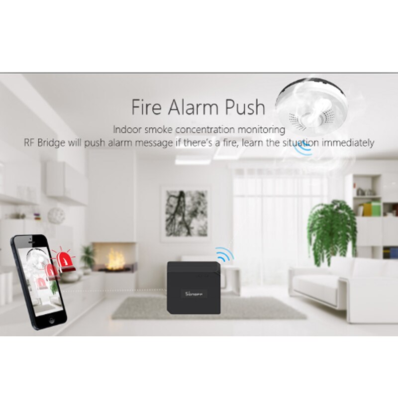Smart Home Automation Sonoff Rf Brug Wifi 433 Mhz Universele Schakelaar Intelligente Domotica Wi-fi Afstandsbediening Rf Controller