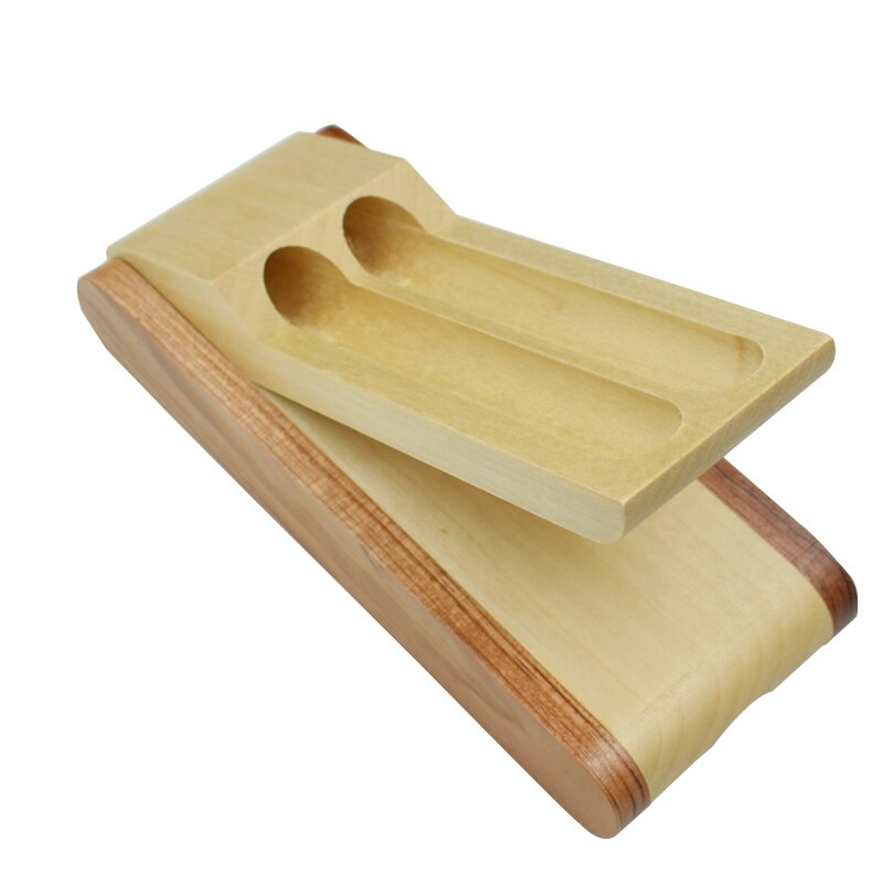 Pencil Case For 2 Pens From Nature Maple Wood Wooden Pen Box Pencilcase School Office Writing Materials Stationery