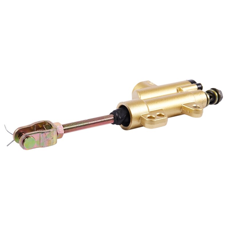 Bagerste motorcykel dirt pit cykel atv hydraulisk fod master bremse cylinder guld