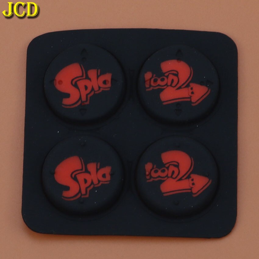 JCD Silicone Joystick cappuccio di Protezione Per Nintend Interruttore NS Rocker di Un Pezzo Corona Joystick Grip Pulsante Tappi di Copertura Della Pelle: F