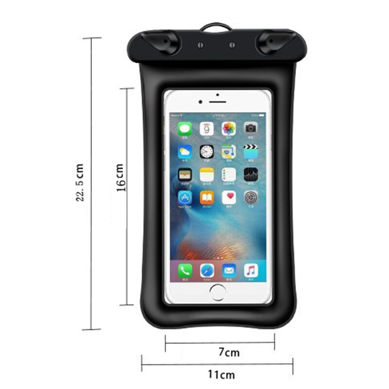 Funda Universal impermeable IP68 para teléfono, bolsa a prueba de agua para iPhone 13, 12, 11 Pro Max, X, Xs, 8, Xiaomi, Huawei y Samsung, 2 uds.