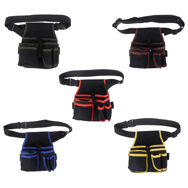 Multifunctional Tool Pouch Hardware Electrician Toolkit Drill Holster Waist Wrench Screwdriver Tool Bag