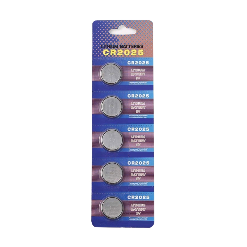10pc/5pc cr2025 bateria células tipo moeda desempenho confiável saída estável: YELLOW