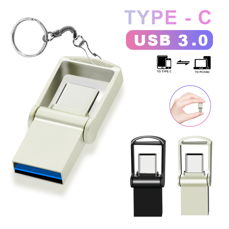 Mini 32 GB 64 GB 128 GB Typ C Ultra podwójny pendrive USB 3.0 Pamięć USB Pendrive U Disk