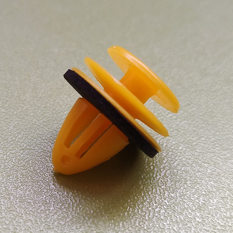 15Pcs Car Door Trim Panel Retainer Clips Fastener 9mm Hole Plastic Rivets For Hyundai Nissan Infiniti Car-styling