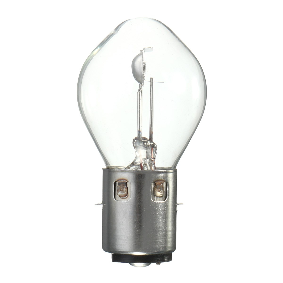 Ba20d motorsykler atv moped scooter frontlykt lampe pære 12v 35 35w hi-nærlys  ba20d kvarts metall gul