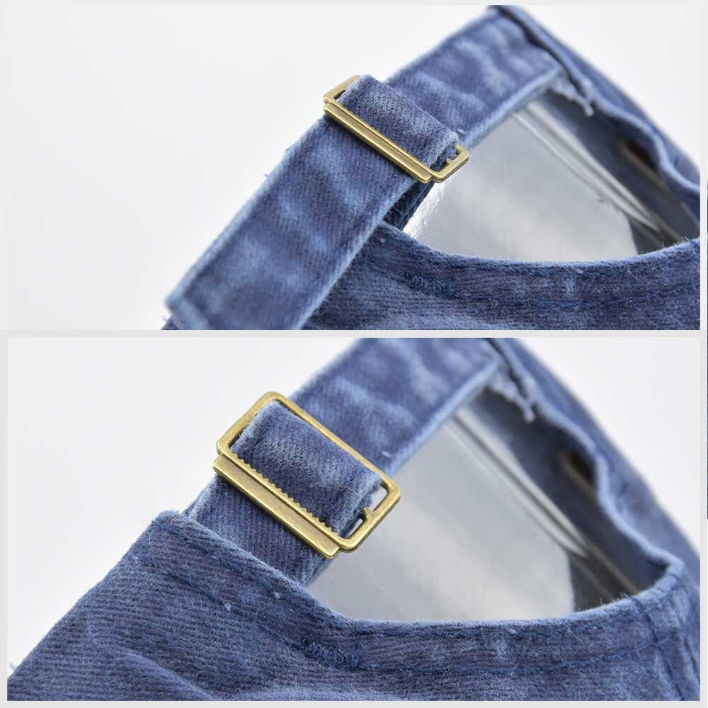 Baseball Caps Men and Women Retro Caps Stitching Letters Baseball Caps Outdoor Sports Sun Hats Washed Denim Tennis Caps