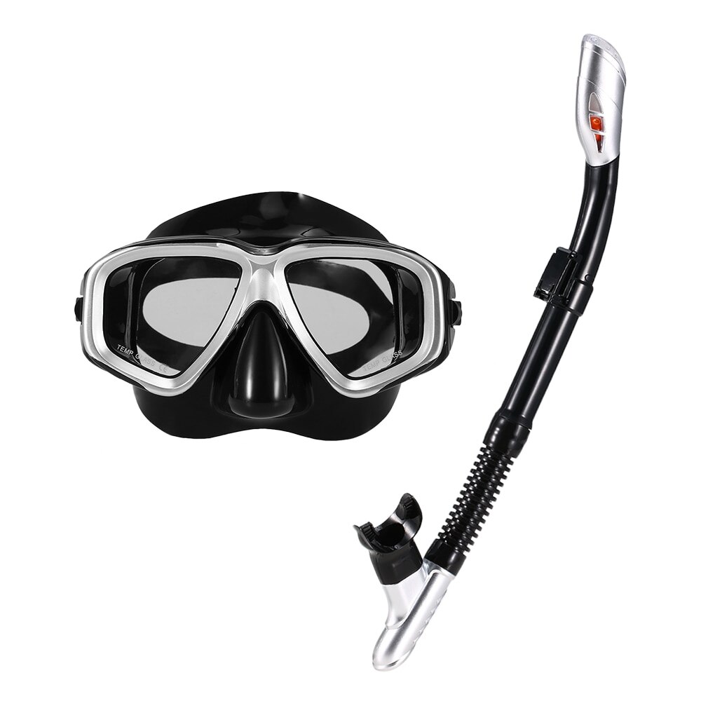 # Lixada Diving Mask Set Box Snorkeling Face Mask Case Scuba Swimming Googles Storage Box 7.6x4.1x4.3in PP: Red
