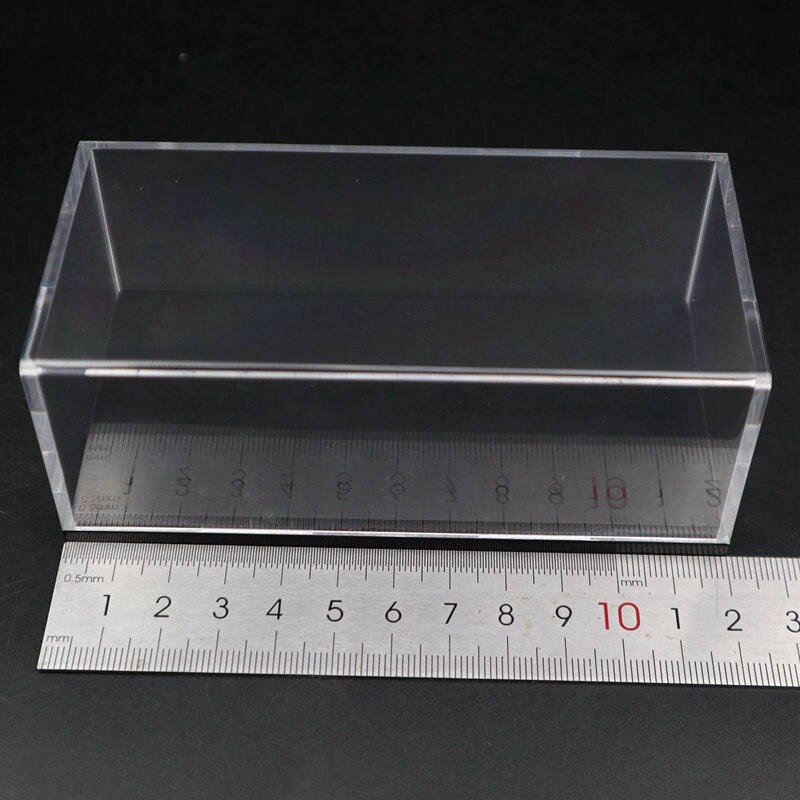 Model Car Acrylic Case Display box Transparent Dustproof with Black Base 1/64 1/43 1/32 1/18 1/24